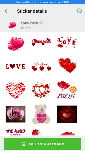 New Love Stickers 2020 - WAStickerApps