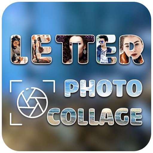 Text with Photo - Photo to Text Collage Maker