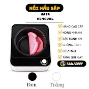 Nồi Nấu Sáp Cao Cấp Wax Hạt Đậu Chống Dính - Bộ Nồi Đun Sáp Nóng Chảy Wax Lông Hair Removal