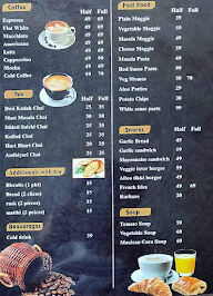 Devil's Cup Cafe menu 1