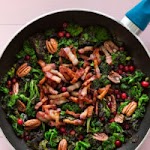 Butter-fried kale with pork and cranberries was pinched from <a href="https://www.dietdoctor.com/recipes/butter-fried-kale-pork-cranberries" target="_blank" rel="noopener">www.dietdoctor.com.</a>