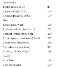 Shaan’s Food Club menu 8