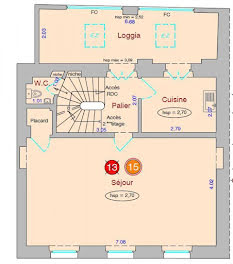 duplex à Bois-Colombes (92)