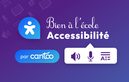 Bien à L'école - Cantoo Accessibilité small promo image