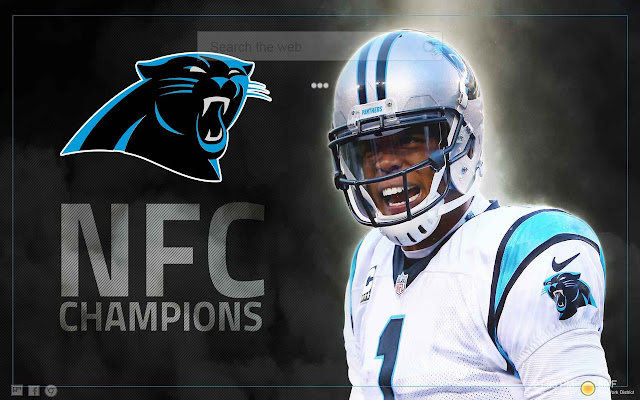 Cam Newton New Tab Themes HD