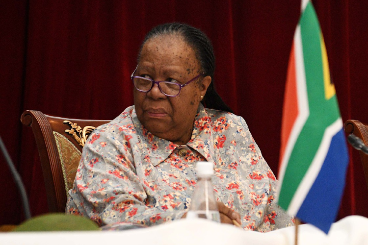 International relations and co-operation minister Naledi Pandor. File photo.