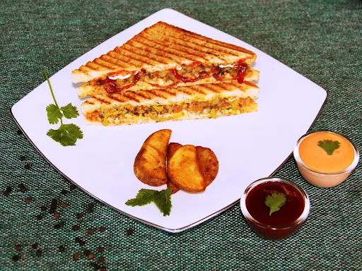 Desi Aloo Grilled Sandwich