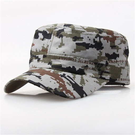Title 1, Mens and Womens Outdoor Flat Top Hat, Stylish...