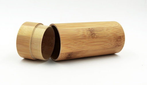 Title 3, Natural vintage bamboo glasses case. Protect yo...