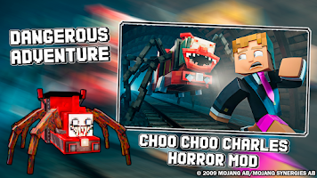 CHOO CHOO CHARLES Mod V2 - Mods for Minecraft