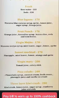 The Posh Cafe menu 2