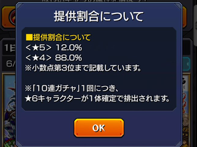 いろいろ ガチャ 確率 モンスト 123308-ガチャ 確率 モンスト