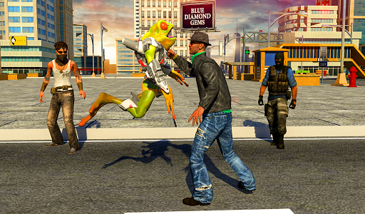 Mutant Frog Hero San andreas Rescue hero