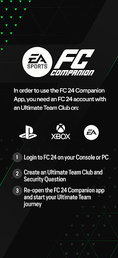 Screenshot EA SPORTS FC™ 24 Companion