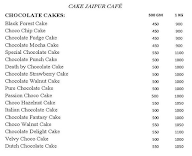 Cake Jaipur Cafe menu 3