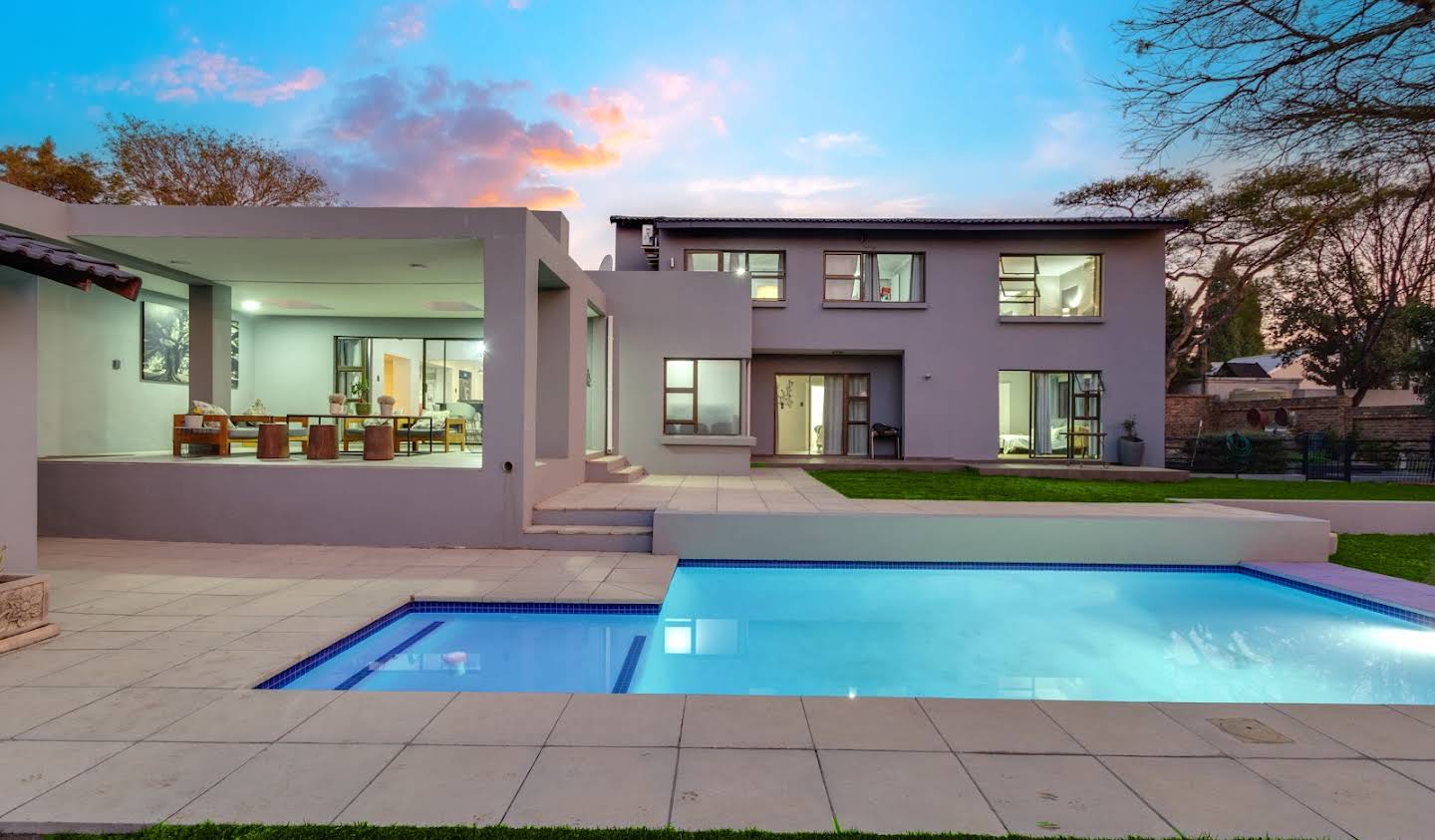 House with pool and garden Johannesburg