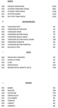 Lime And Spice menu 2