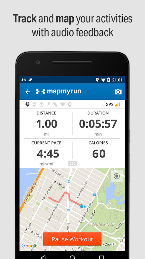 Map Your Run App 