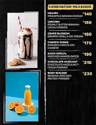 Zaara Juice menu 3