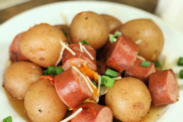 Crock Pot Sausage and Potatoes
