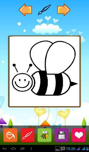 Funny Bee Coloring Games