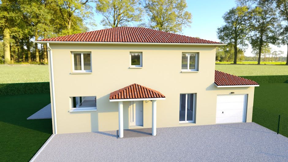 Vente maison neuve 5 pièces 130 m² à Montrevel-en-Bresse (01340), 359 000 €