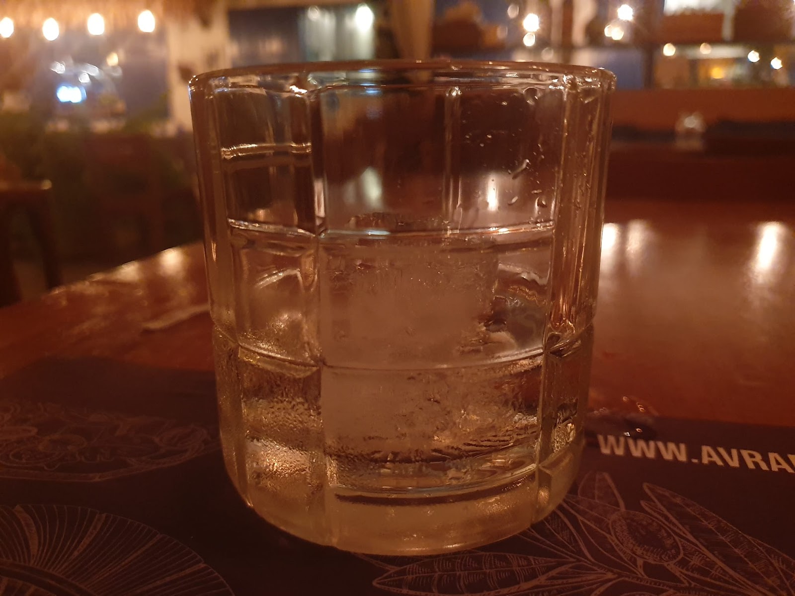 glass of Greek mastika