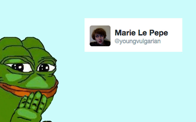 Marie Le Conte -> Marie Le Pepe chrome extension