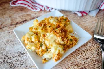 Glorious Baked Cheese Cauliflower