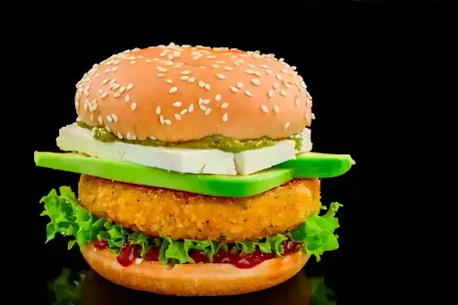 Paneer Bhurji Burger