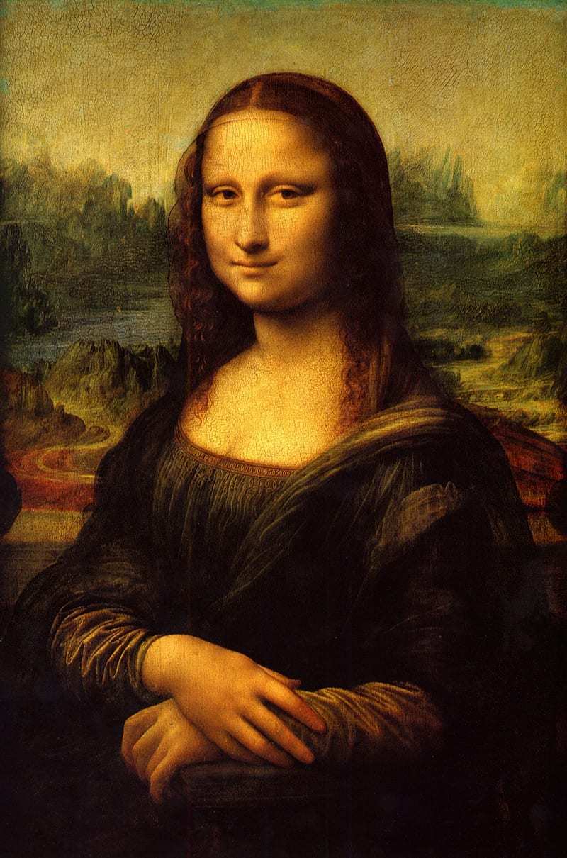 Mona Lisa, Leonardo da Vinci, 1503-1517. via Wikiart