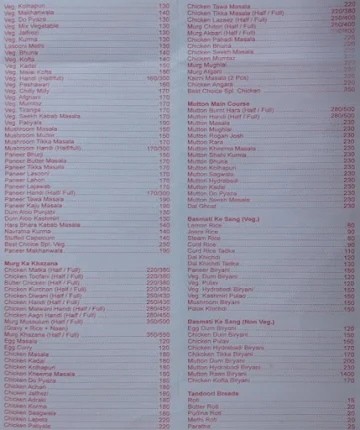 Best Choice Restaurant menu 