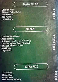 Grand Alhamdulilah Hotel menu 3