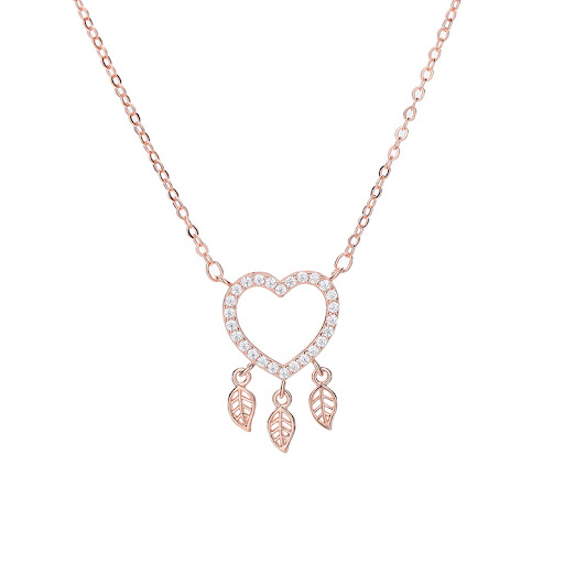 Title 1, Dream catcher leaf necklace