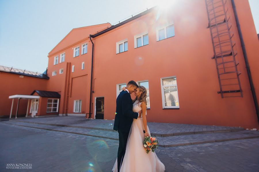 Vestuvių fotografas Anna Kononec (annakononets). Nuotrauka 2018 rugsėjo 10