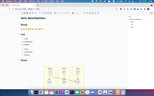NewTab Editor