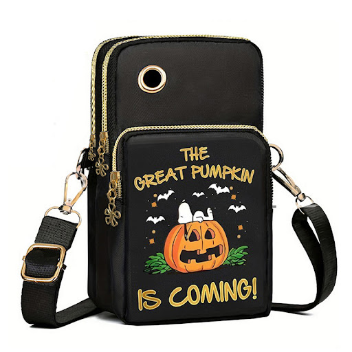 Title 4, Halloween Pumpkin Pattern Phone Bag Coin Wallet...