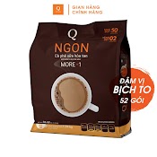 Cà Phê Sữa Ngon Trần Quang Hoà Tan 3 In 1 Uống Liền 52 Gói