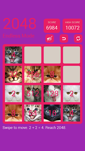 Screenshot 2048 Cute Cats