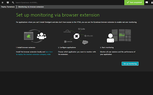 Dynatrace Real User Monitoring