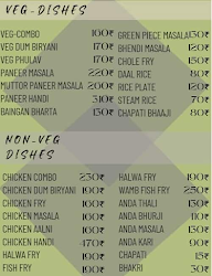 Amay Bhojnalaya menu 1