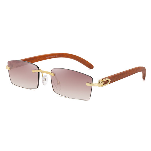 Title 3, New Fashion Sunglasses Mens Clear Rimless Ocea...