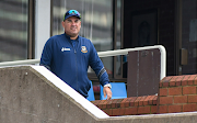 Bangladesh coach Russell Domingo during the first Test against South Africa at Kingsmead in Durban in April 2022. Domingo has resigned from his post with Bangladesh. File image