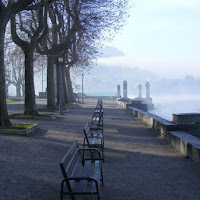 Lecco lake landscape di 