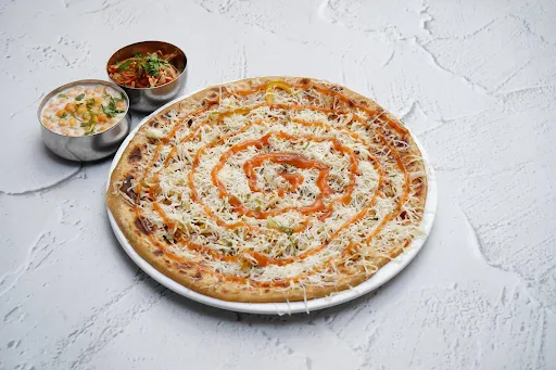 Jain Pizza Paratha