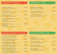 Habibi Shawarma menu 3