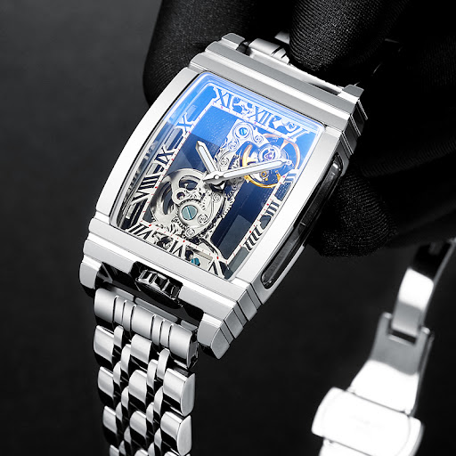 Title 3, Double Sided Hollow Mechanical Watch Wine Barre...