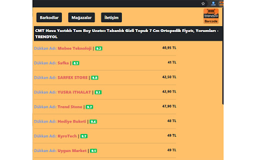 Trendyol Barcode