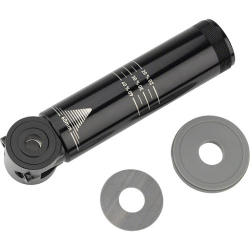 RockShox Rear Shock Damper Body - Bearing Eyelet, 60mm w/ Hydraulic Bottom Out, 5mm Travel Spacer, Super Delu