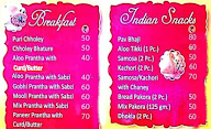 Sethi Sweets menu 1